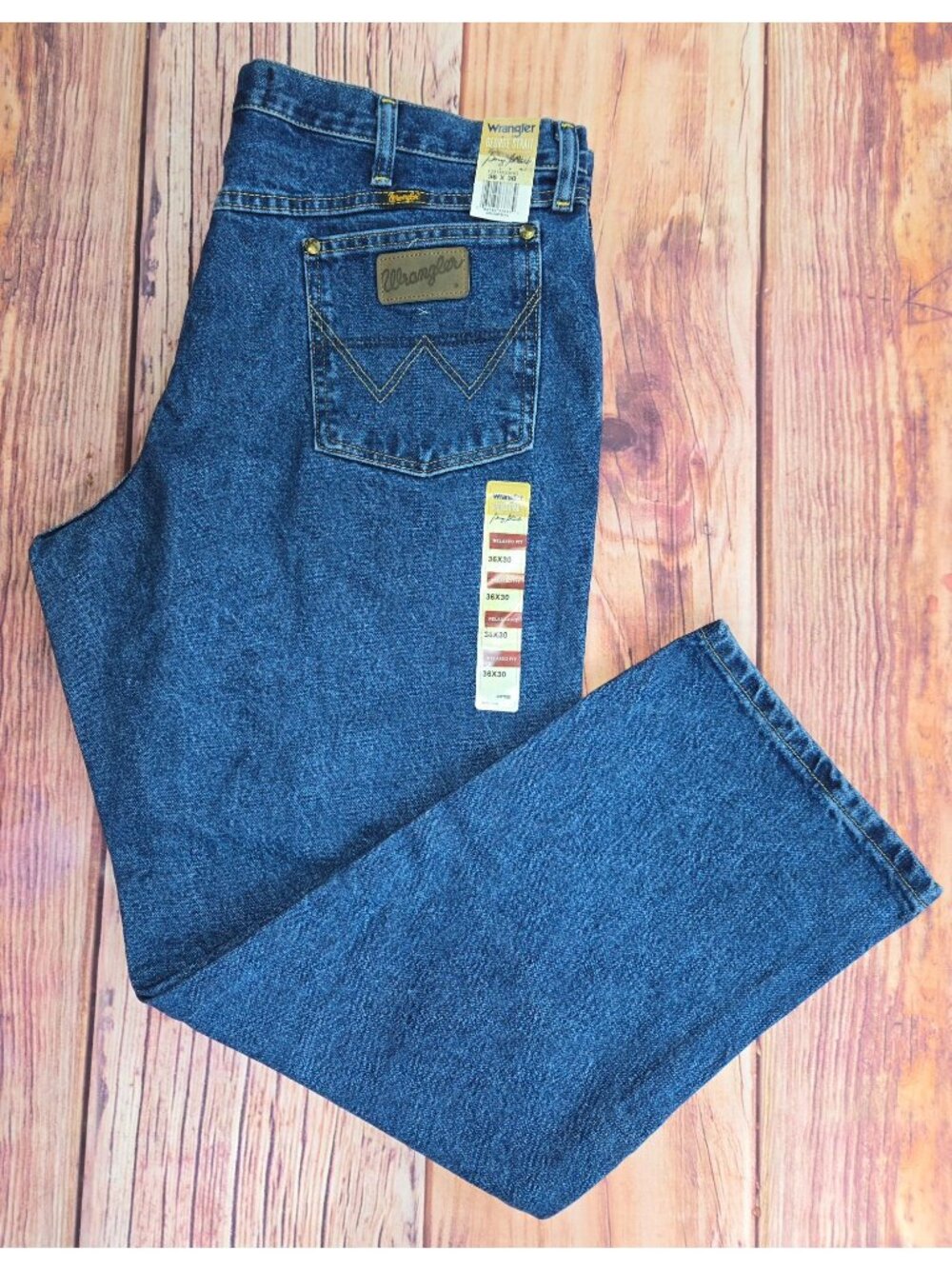 Wrangler Mens George Strait Cowboy Cut Relaxed Jeans 36X30 NWT